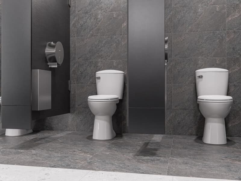 Baño para oficina clásico