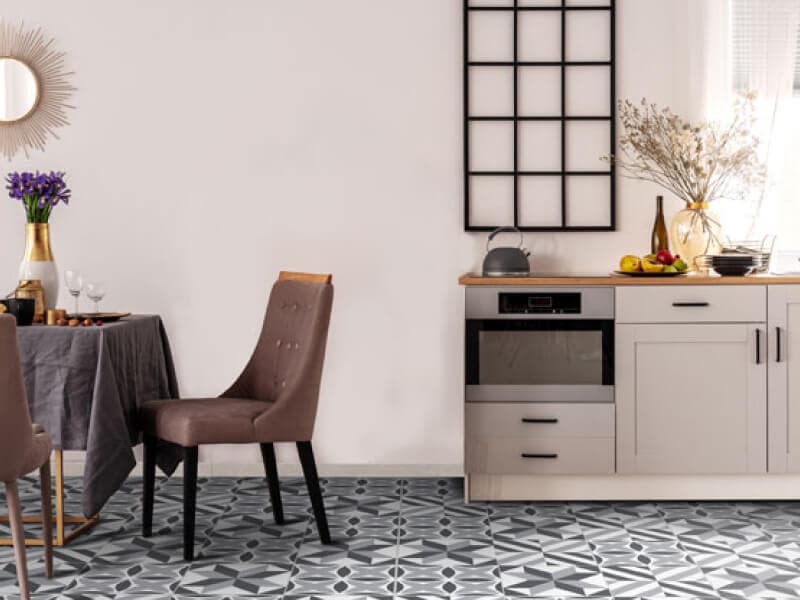 Comedor con estilo vintage