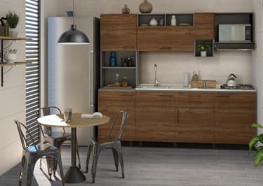 Cocina Praga para espacios funcionales