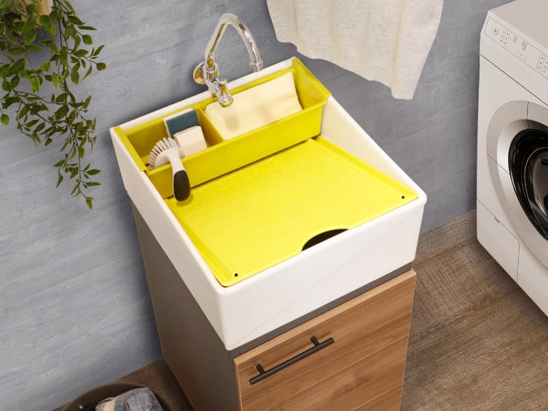 Cuarto de ropas amplio con Lavadero Praga verde