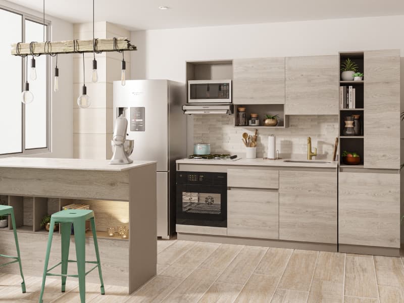 Cocina Provenza con estilo minimalista