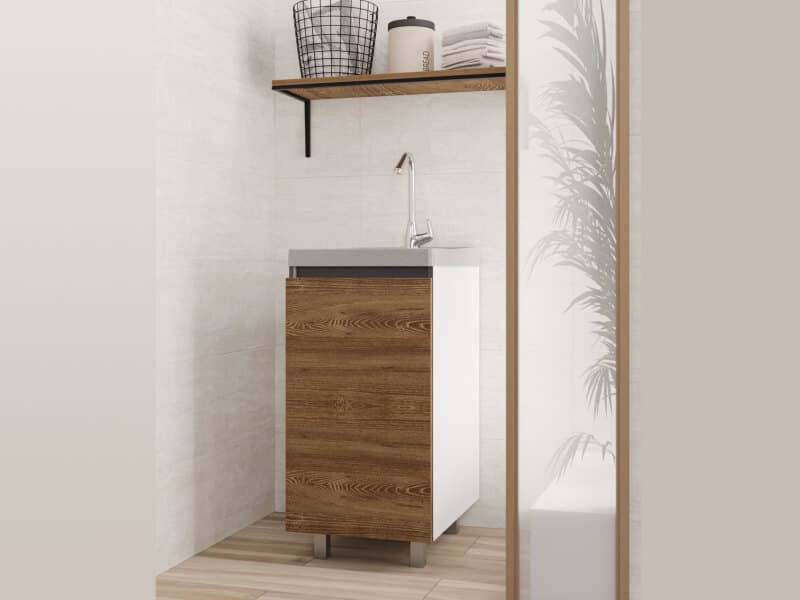 Lavadero moderno para cocina pequeña