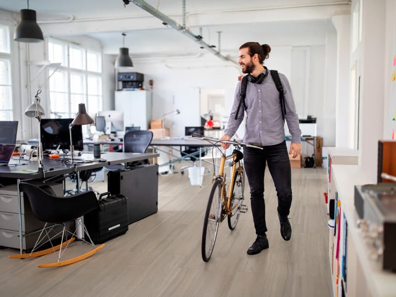 Estudio de diseño estilo industrial