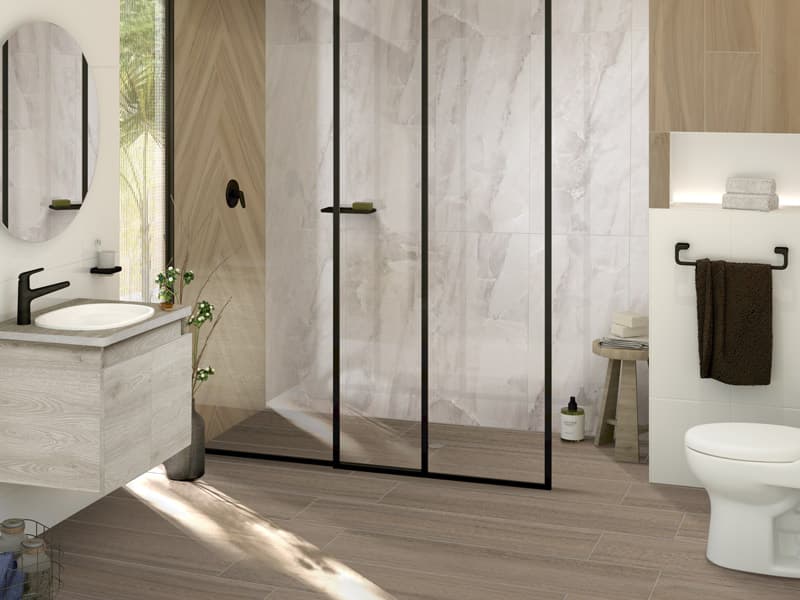 Baño moderno con sanitario montecarlo advance