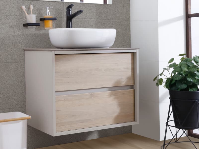 Mueble baño para espacios reducidos