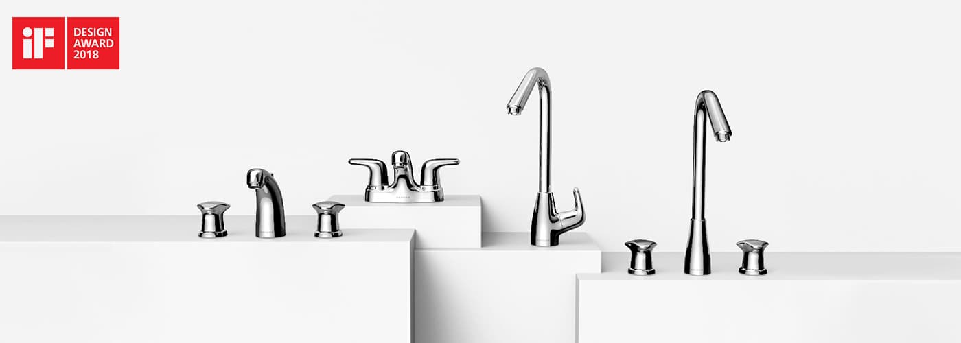 Griferías corona con premio iF design award 2018